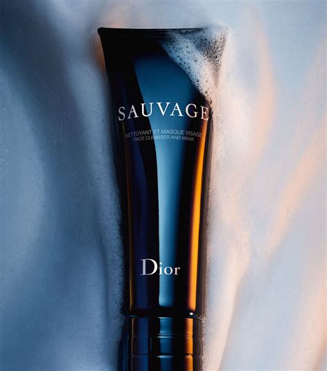 dior dace mask|Dior face cleanser and mask.